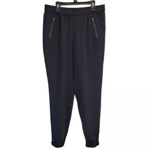 J. Crew Turner High Rise Elastic Waist Jogger Dressed up Pant Navy